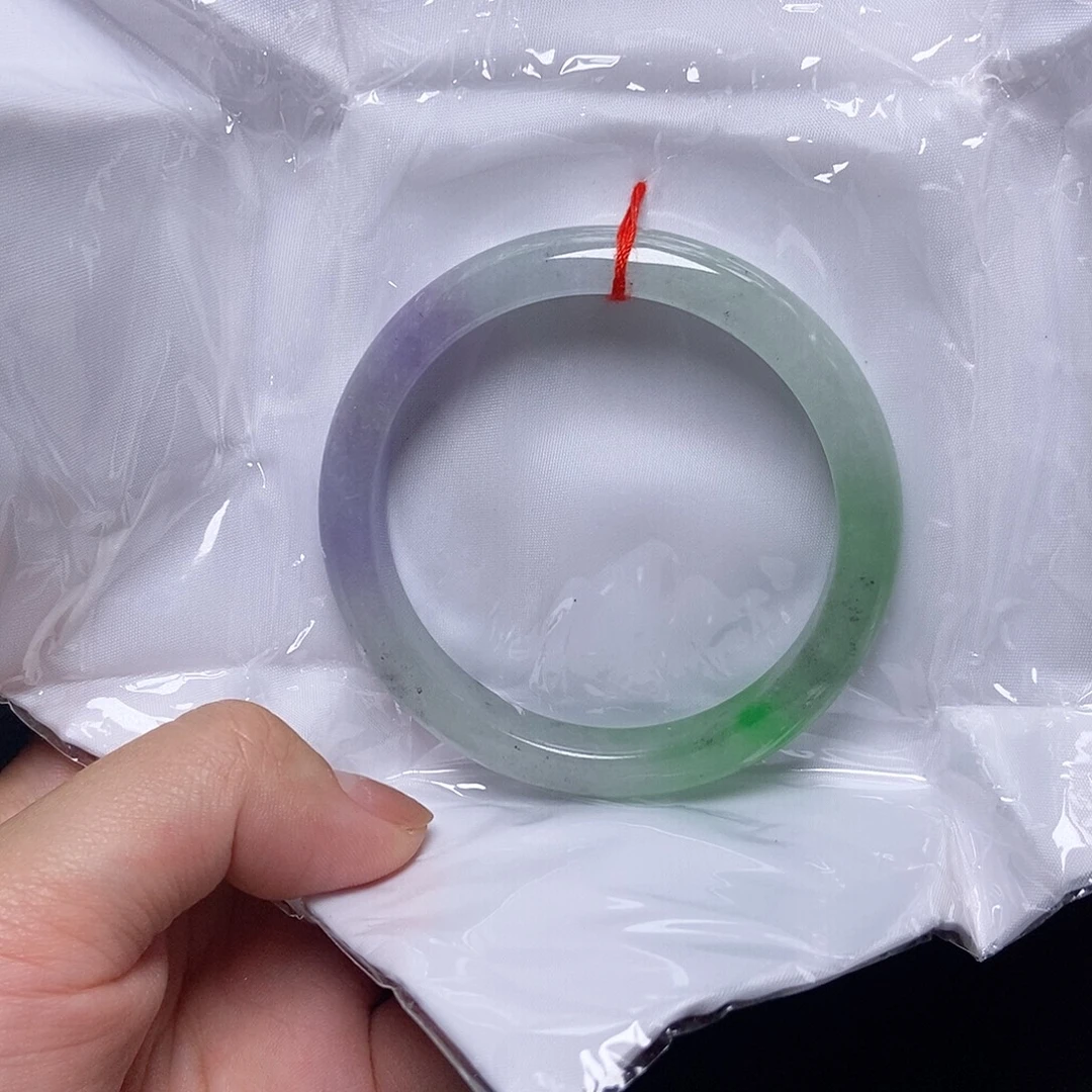 翡翠未镶嵌手镯57.6圈