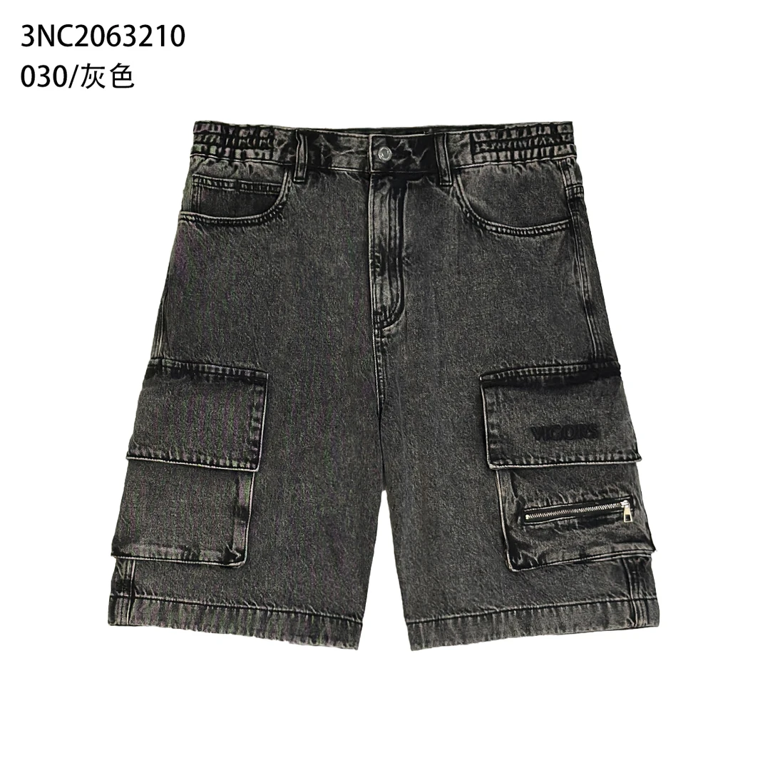 【TR】210-2063210短款（舒适型） 夏季经典做旧裤子 男女同款