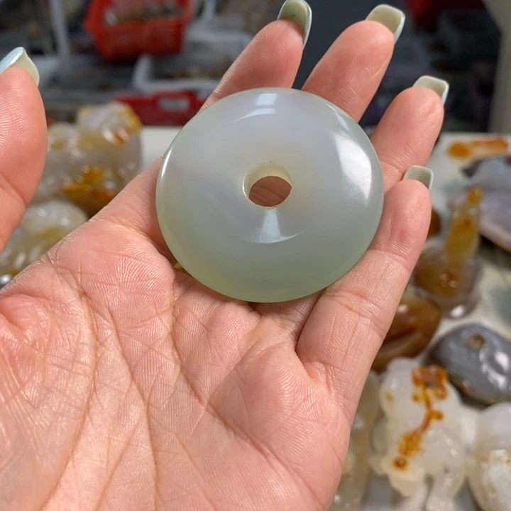 玛瑙/玉髓吊坠(不含链)未镶嵌