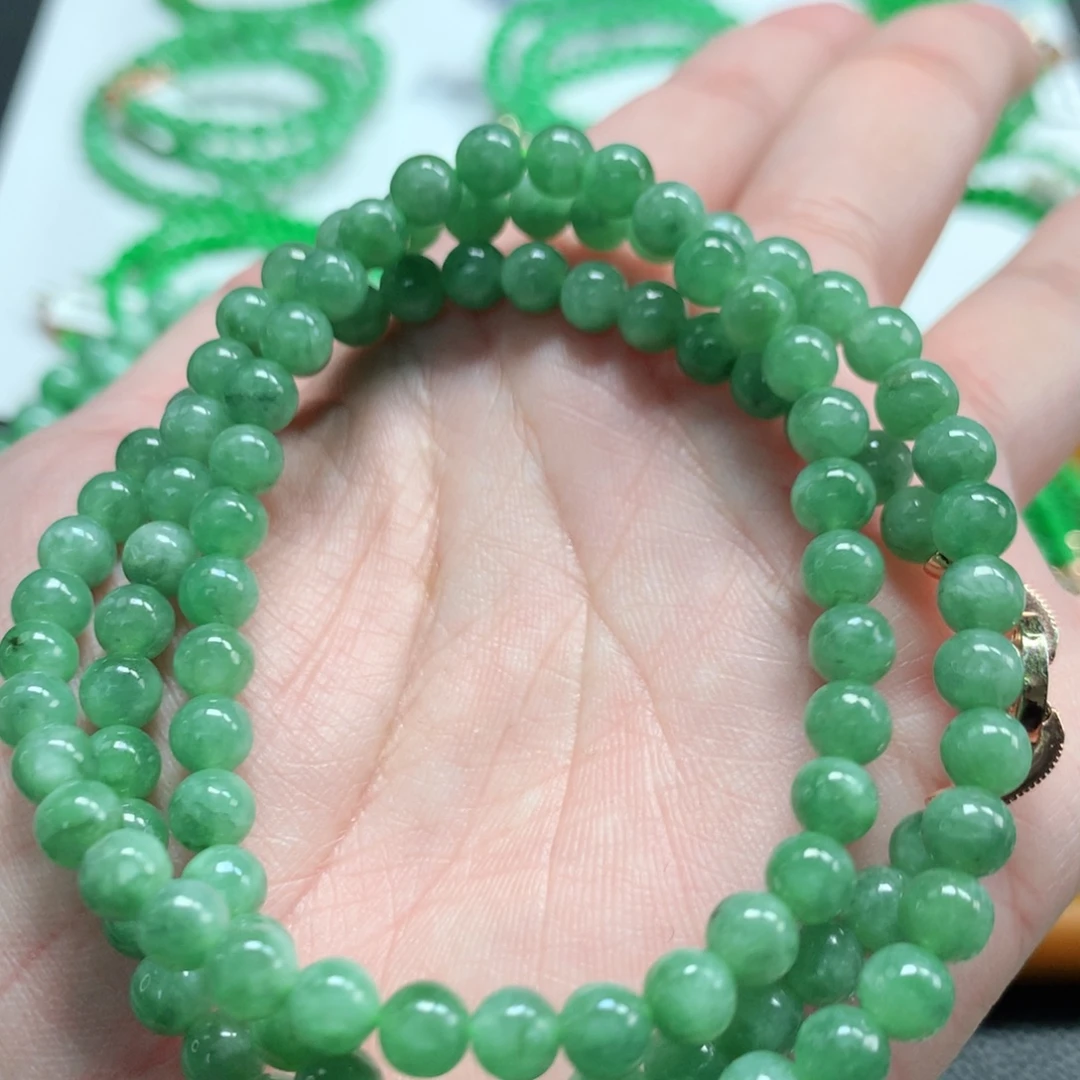 翡翠未镶嵌手链翡翠