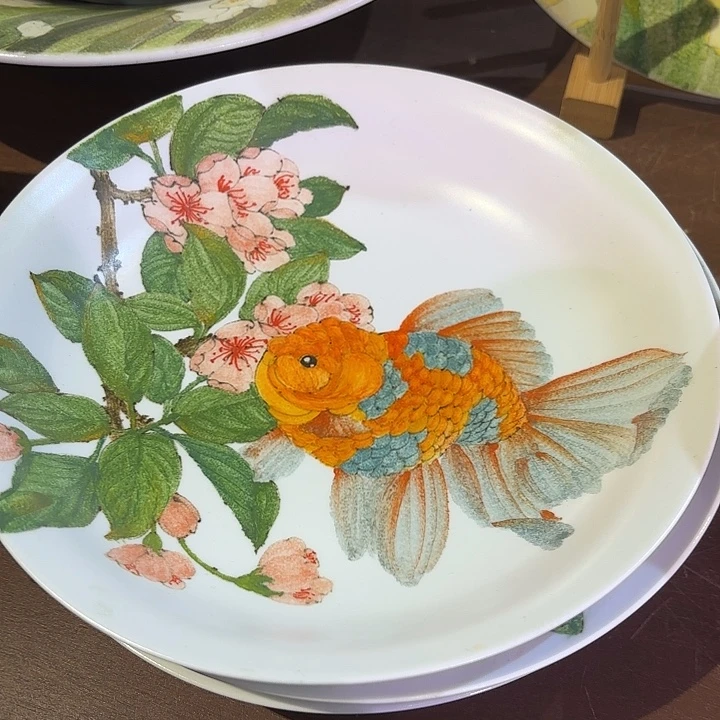 碳***。景德镇陶瓷艺术茶盘