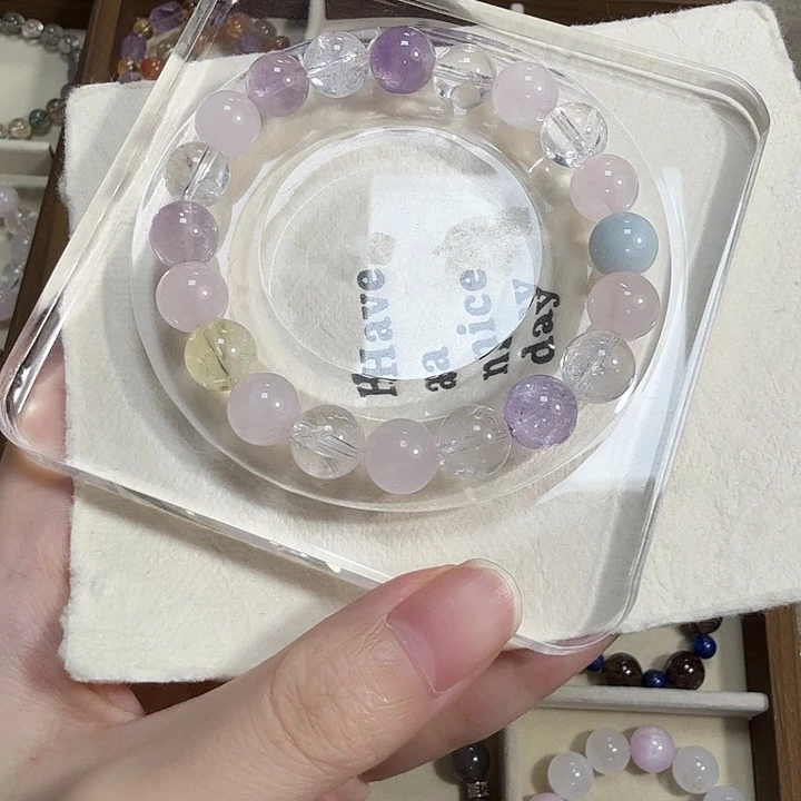 未镶嵌手链水晶水晶手串