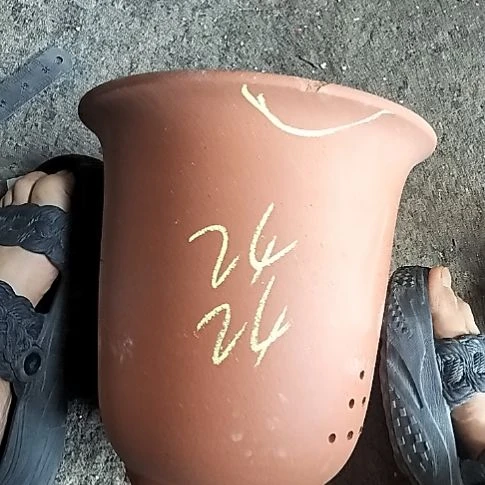 六***婆红泥特大金钟一个示