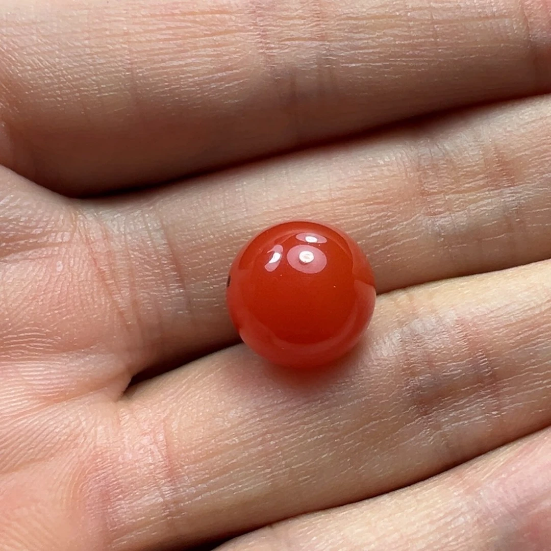 文***3南红玛瑙珠子未镶嵌