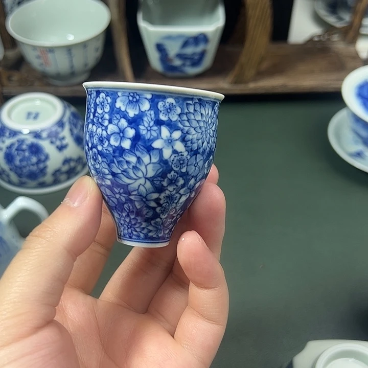 柴窑景德镇纯手工手绘