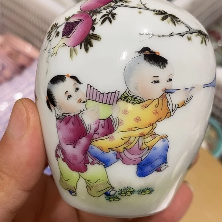 摆件景德镇陶瓷主人杯2456