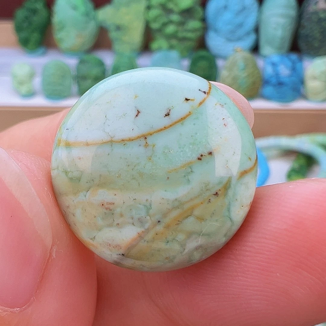 未镶嵌绿松石项链