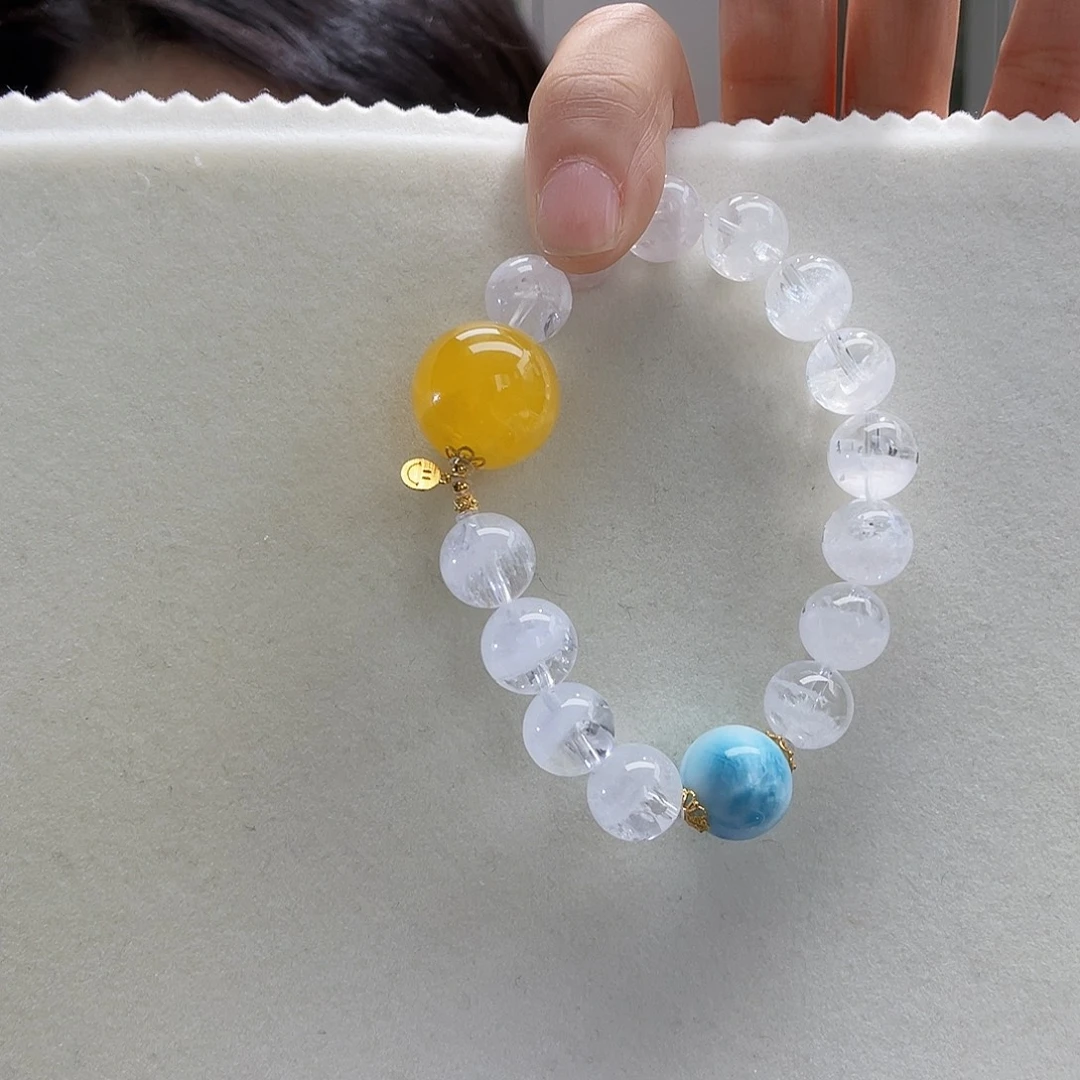 18K金镶嵌手链水晶