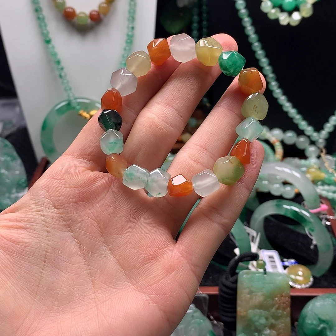 石英质玉未镶嵌手串