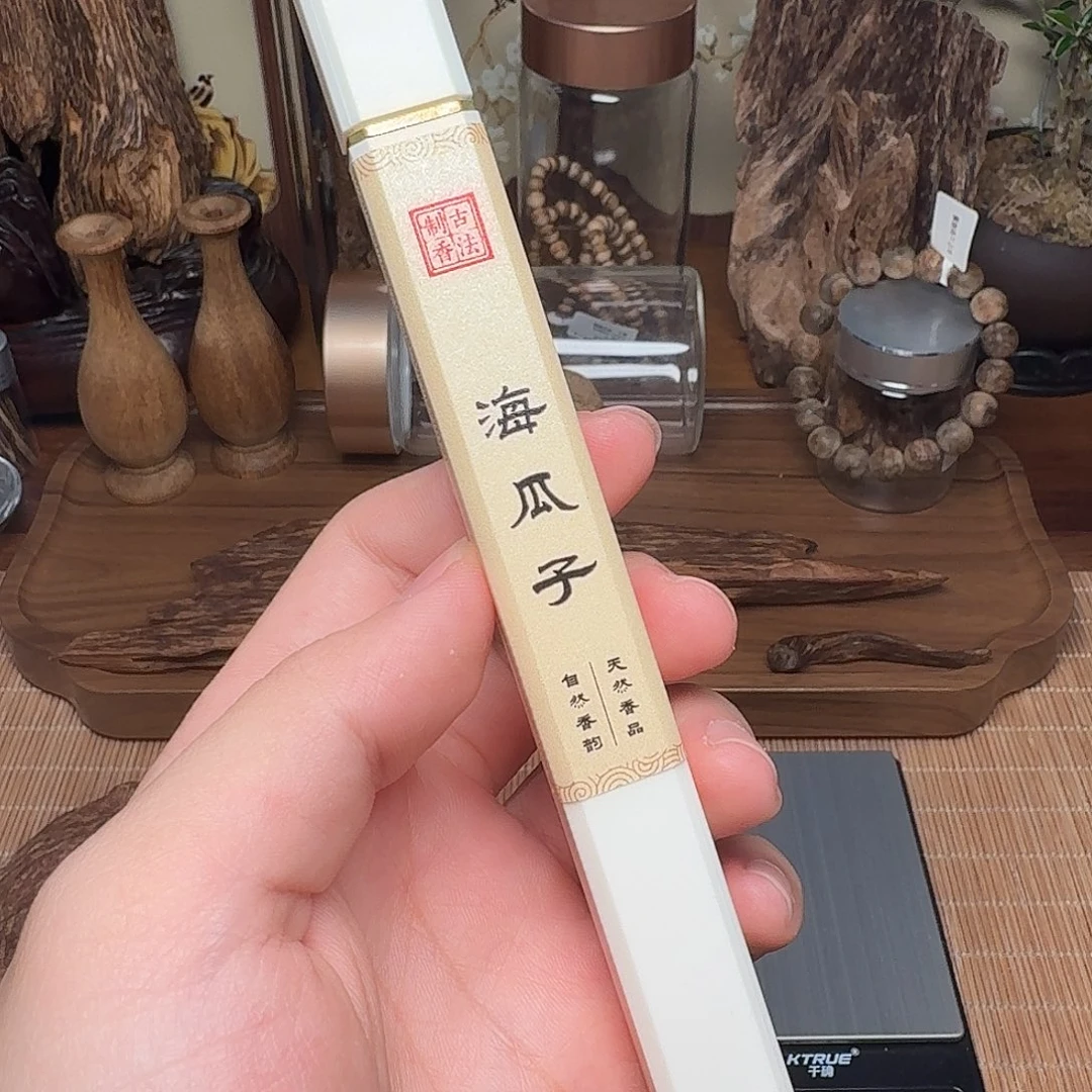 沉香10g海瓜子勾丝线香
