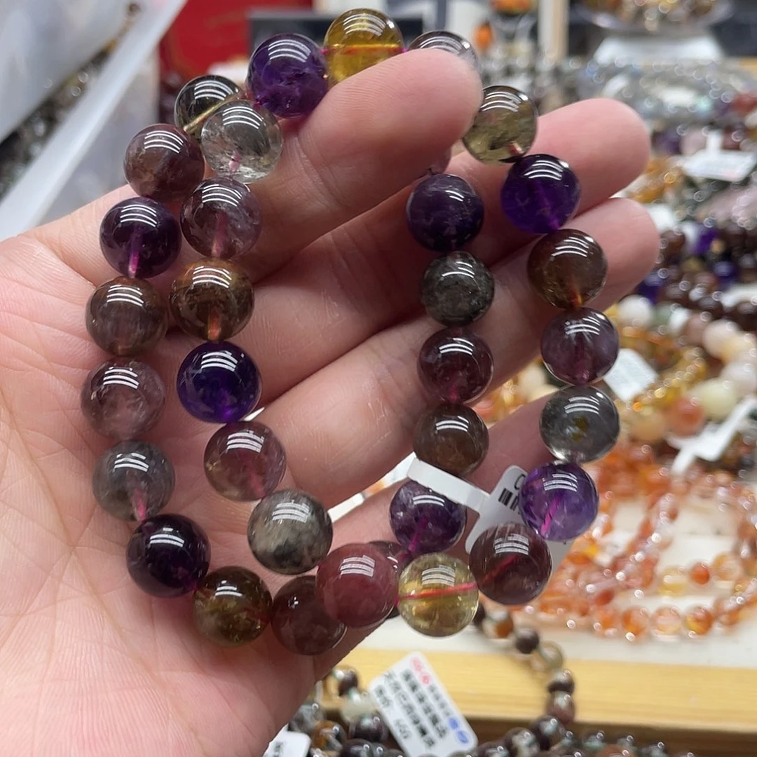 未镶嵌水晶手链多样性发货发一条