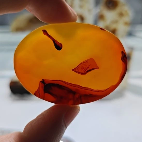 玛瑙/玉髓未镶嵌吊坠(不含链)3号