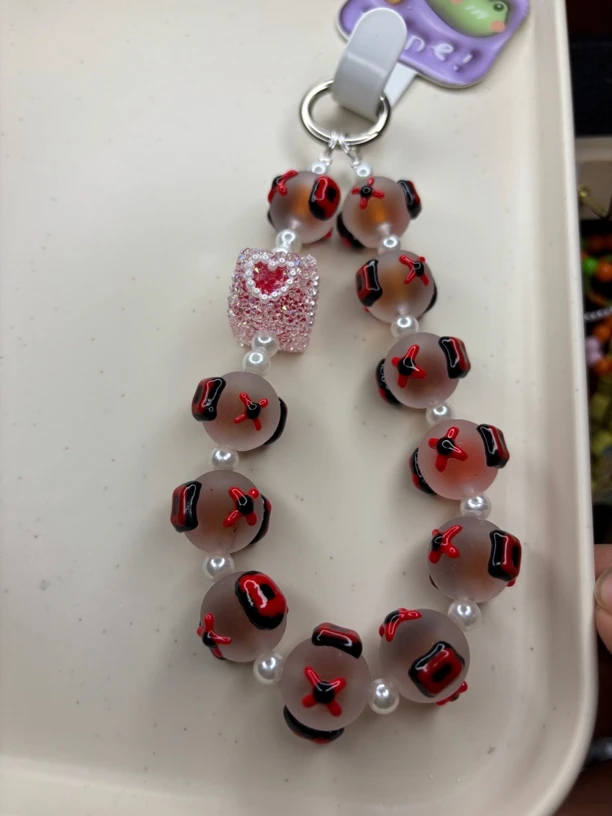 磨砂款 手机链 包包链 钥匙链