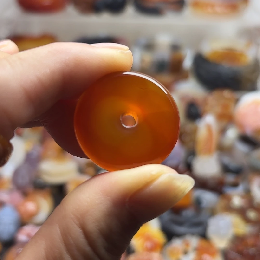 玛瑙/玉髓未镶嵌吊坠(不含链)