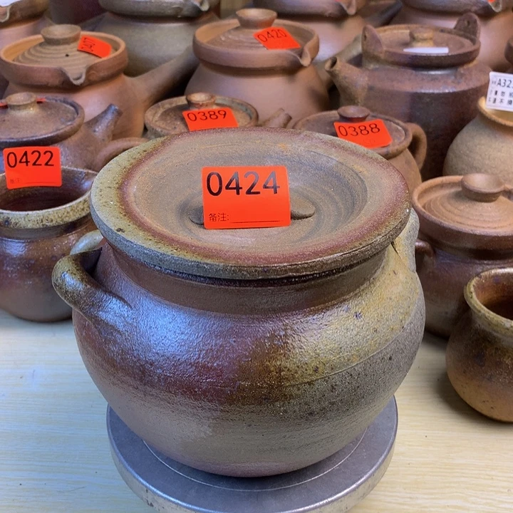 云南手工柴烧烤茶罐1500毫升