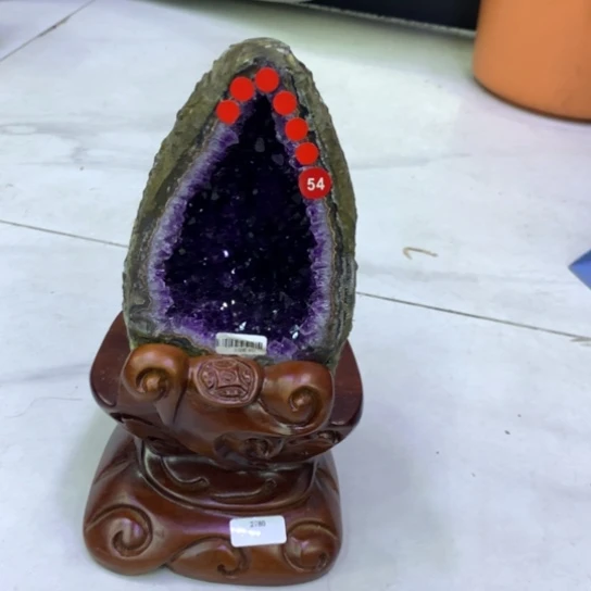 未镶嵌大型摆件（非配饰）紫晶