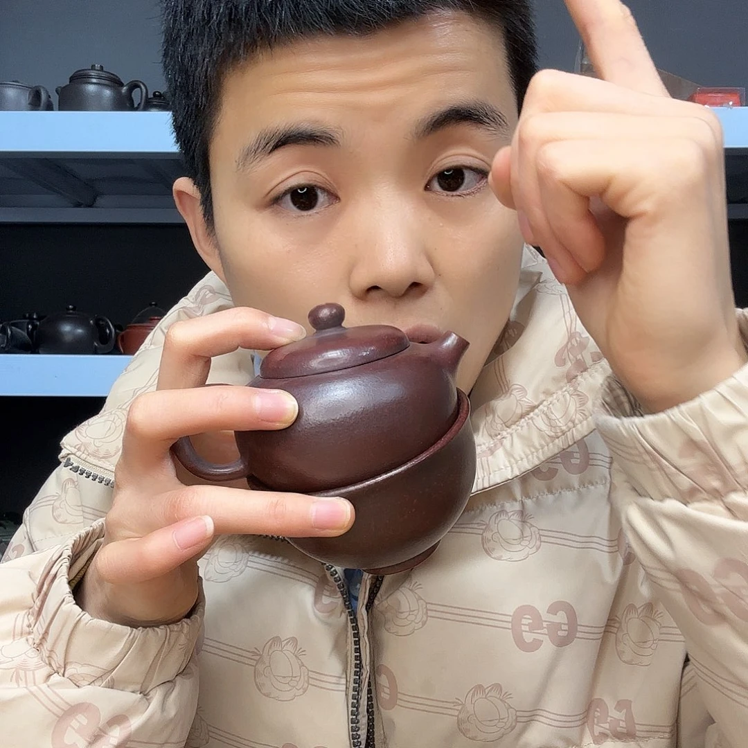 紫砂茶壶民间手艺人全手工制作