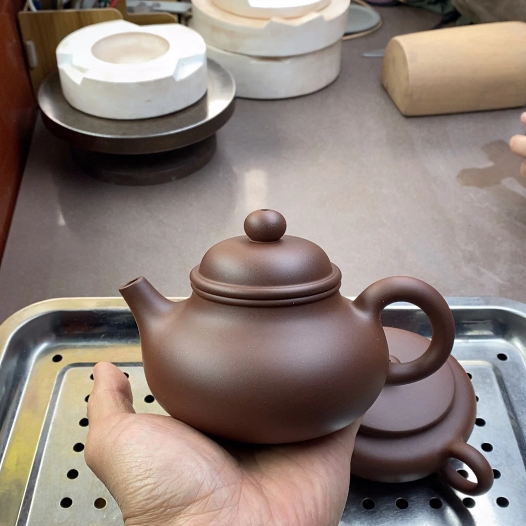 茶壶紫砂容天容量300毫升左右