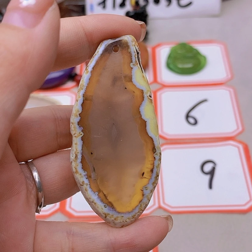 【闪购商品】玛瑙/玉髓未镶嵌珠宝半成品祺**绘