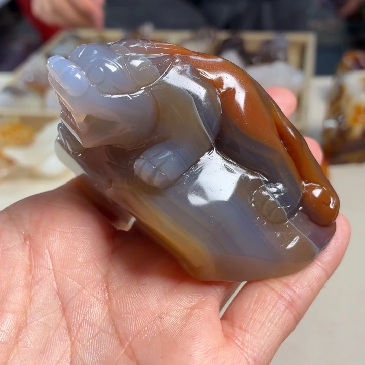 玛瑙/玉髓未镶嵌吊坠(不含链)