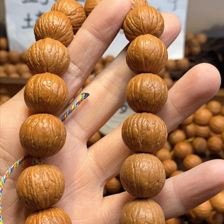 手串猴头核桃去***多聚宝盆微瑕