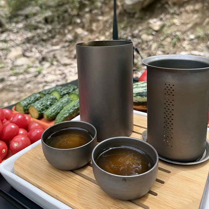 ROCKLAND罗克兰 浮云钛制泡茶器套装