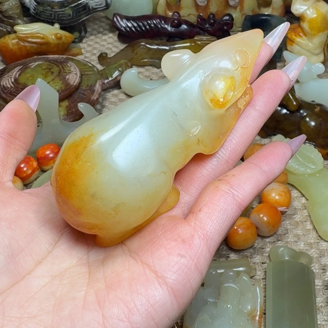 白玉菩提吊坠挂件