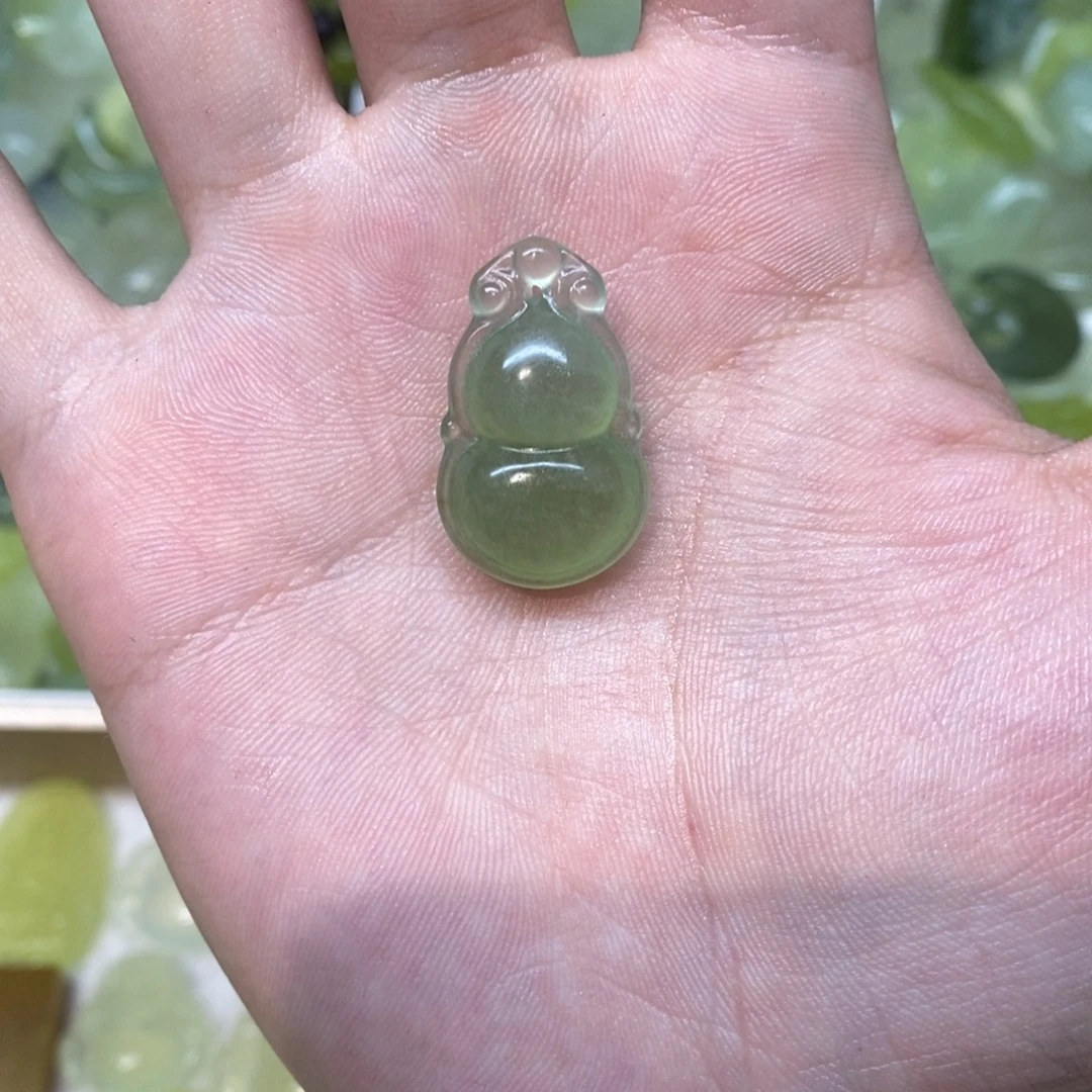 岫玉未镶嵌吊坠(不含链)两单包邮