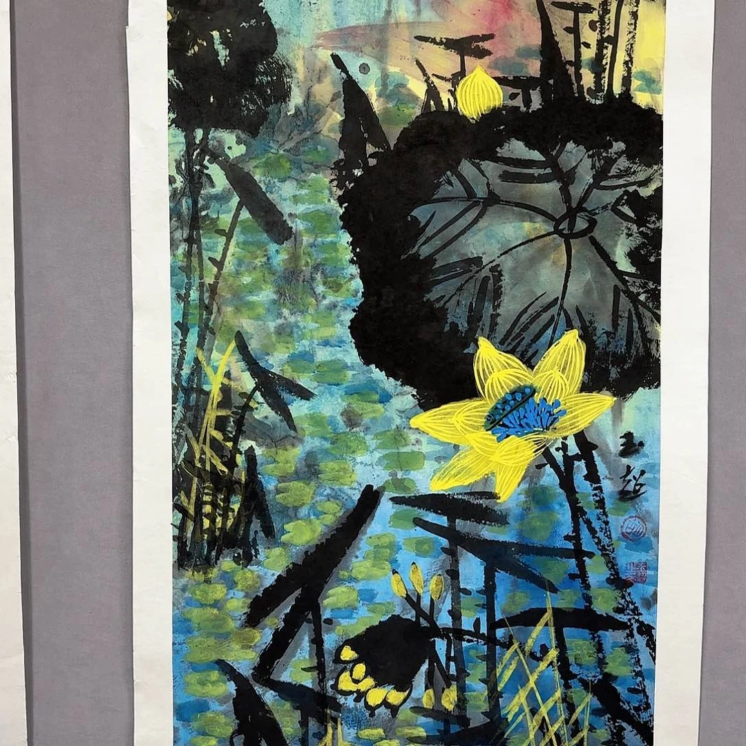 国画国画纯手绘作品请放心去藏