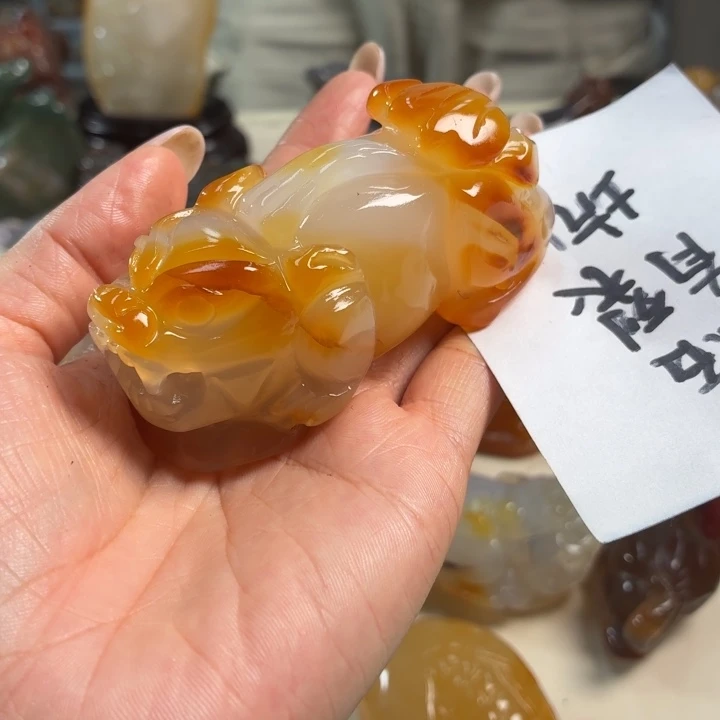 玛瑙/玉髓未镶嵌吊坠(不含链)