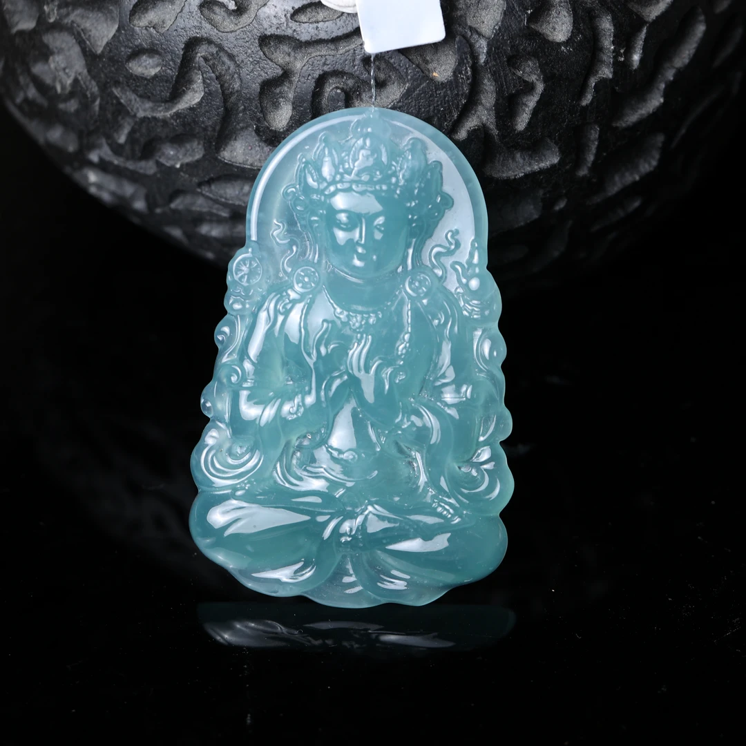 【瑞老板翡翠】翡翠度母吊坠（多样性发一）