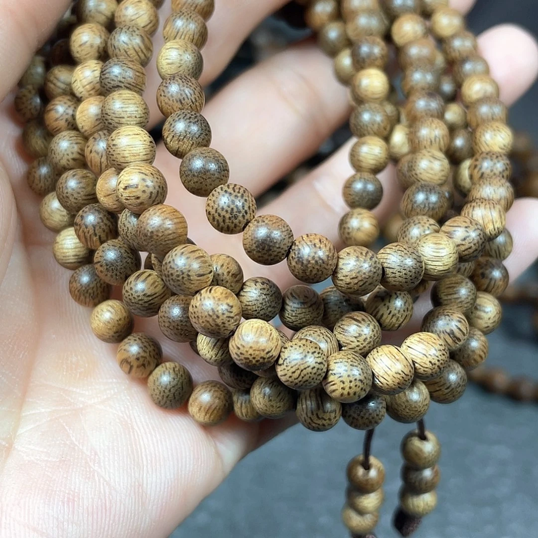 沉香手串芽庄白棋