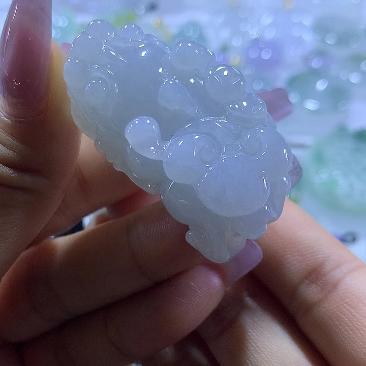 翡翠未镶嵌颈饰天然翡翠A货吊坠