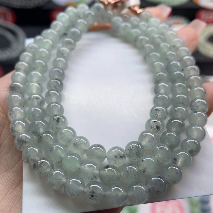 未镶嵌手链翡翠卡6,3