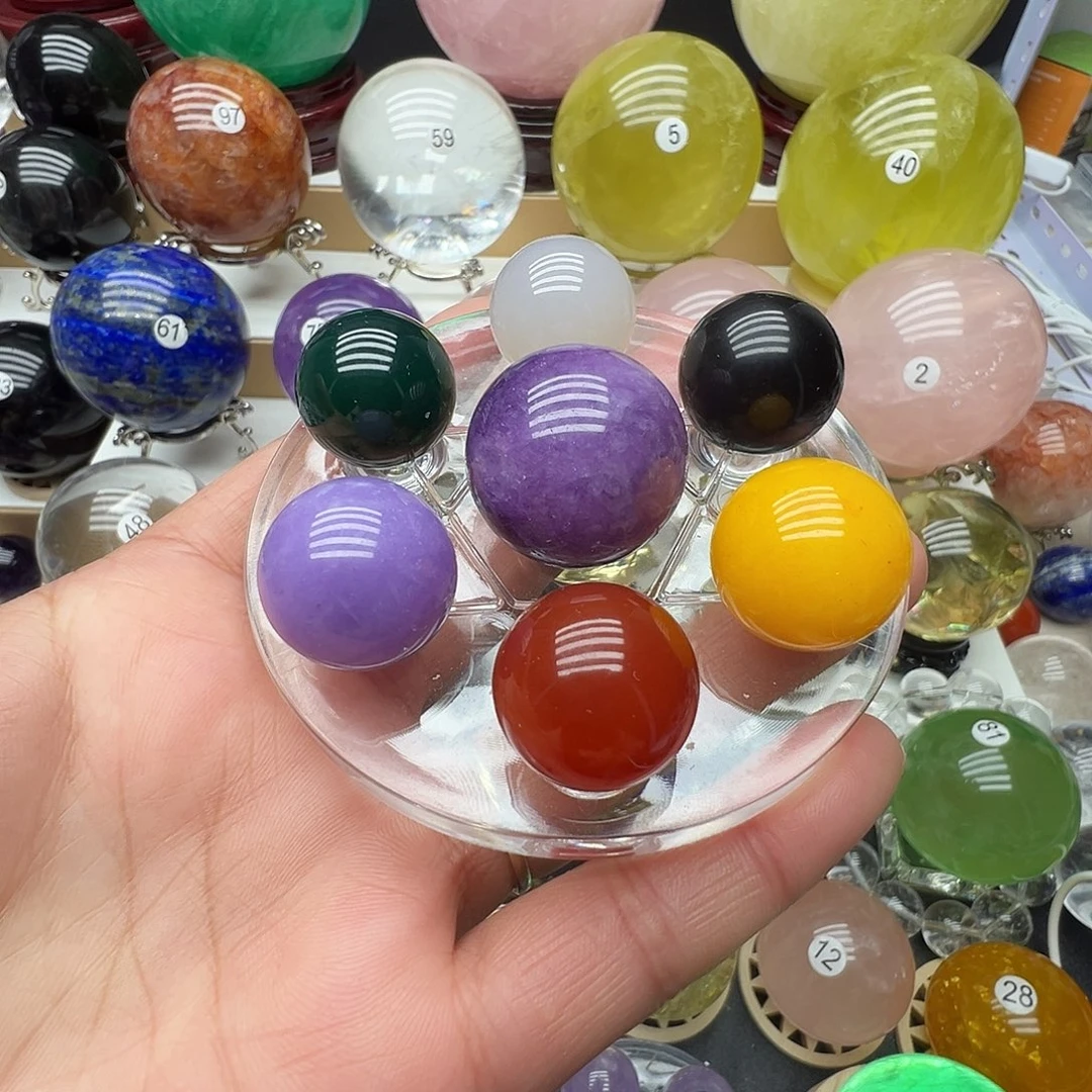 水晶未镶嵌珠宝半成品