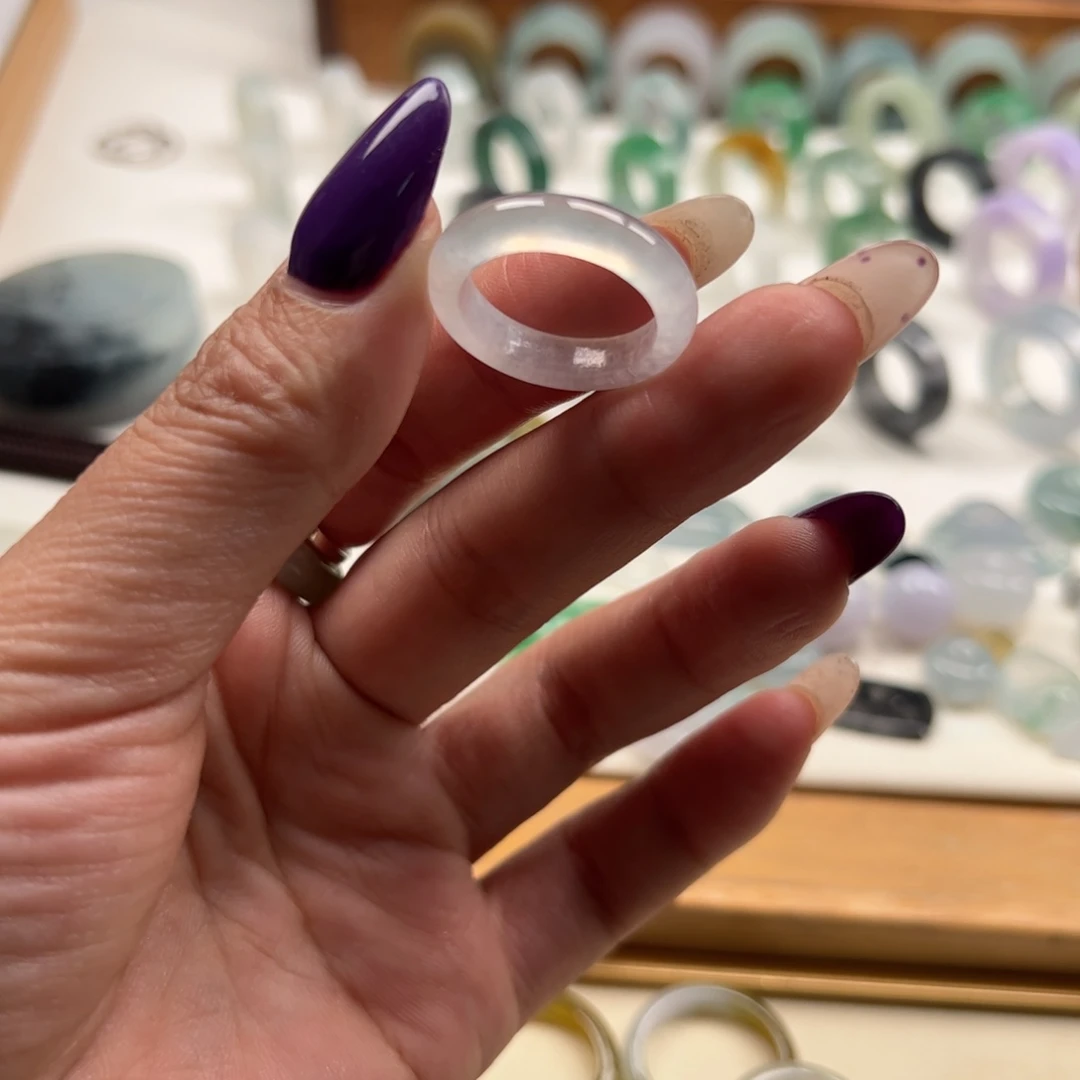 五***条翡翠未镶嵌戒指翡翠