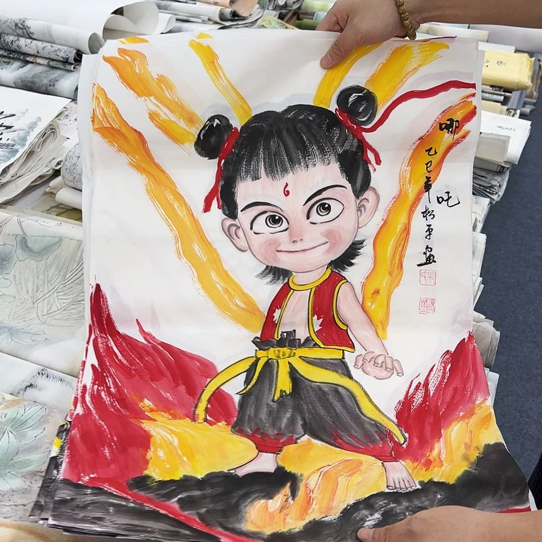 国画纯手绘作品欣赏