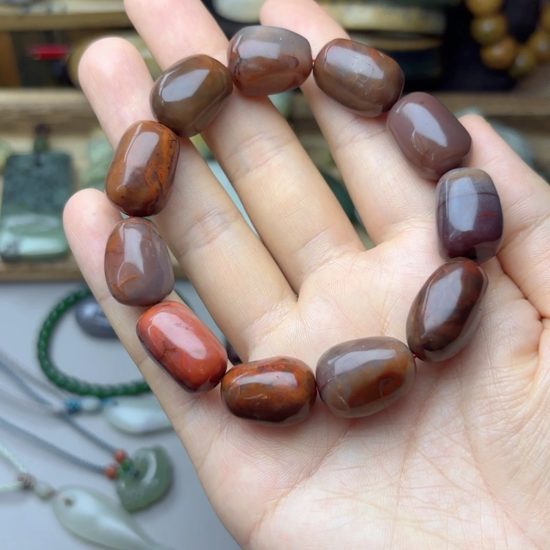 玛瑙/玉髓未镶嵌颈饰