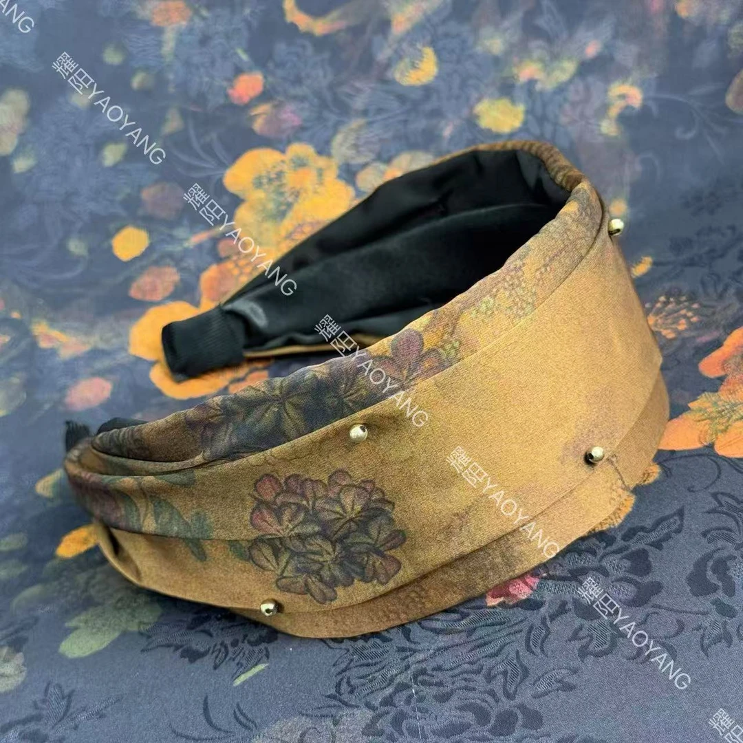 【费城旧事】新中式气质时尚简约轻奢高定百搭发箍（A137）