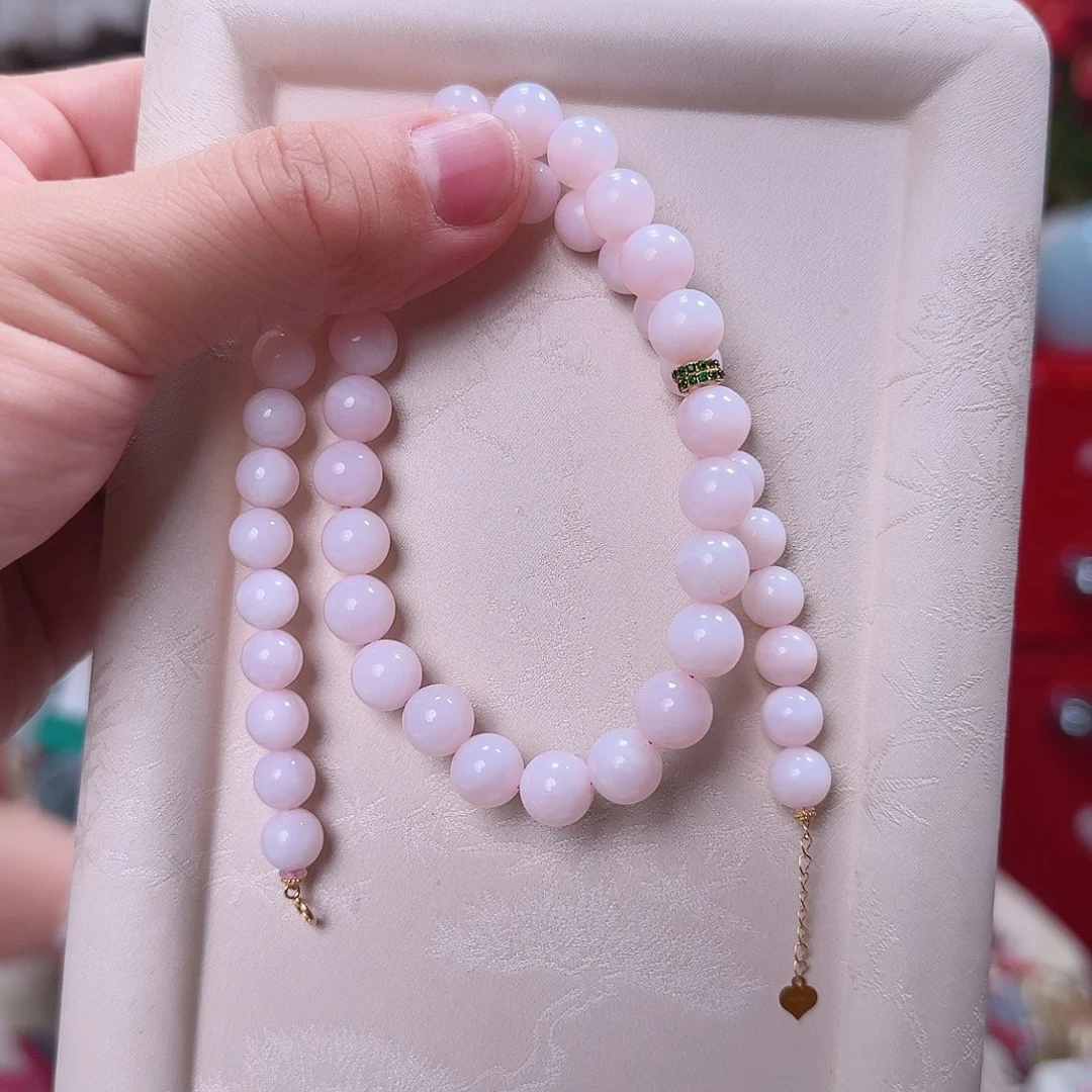 欧泊手串18K金镶嵌手串