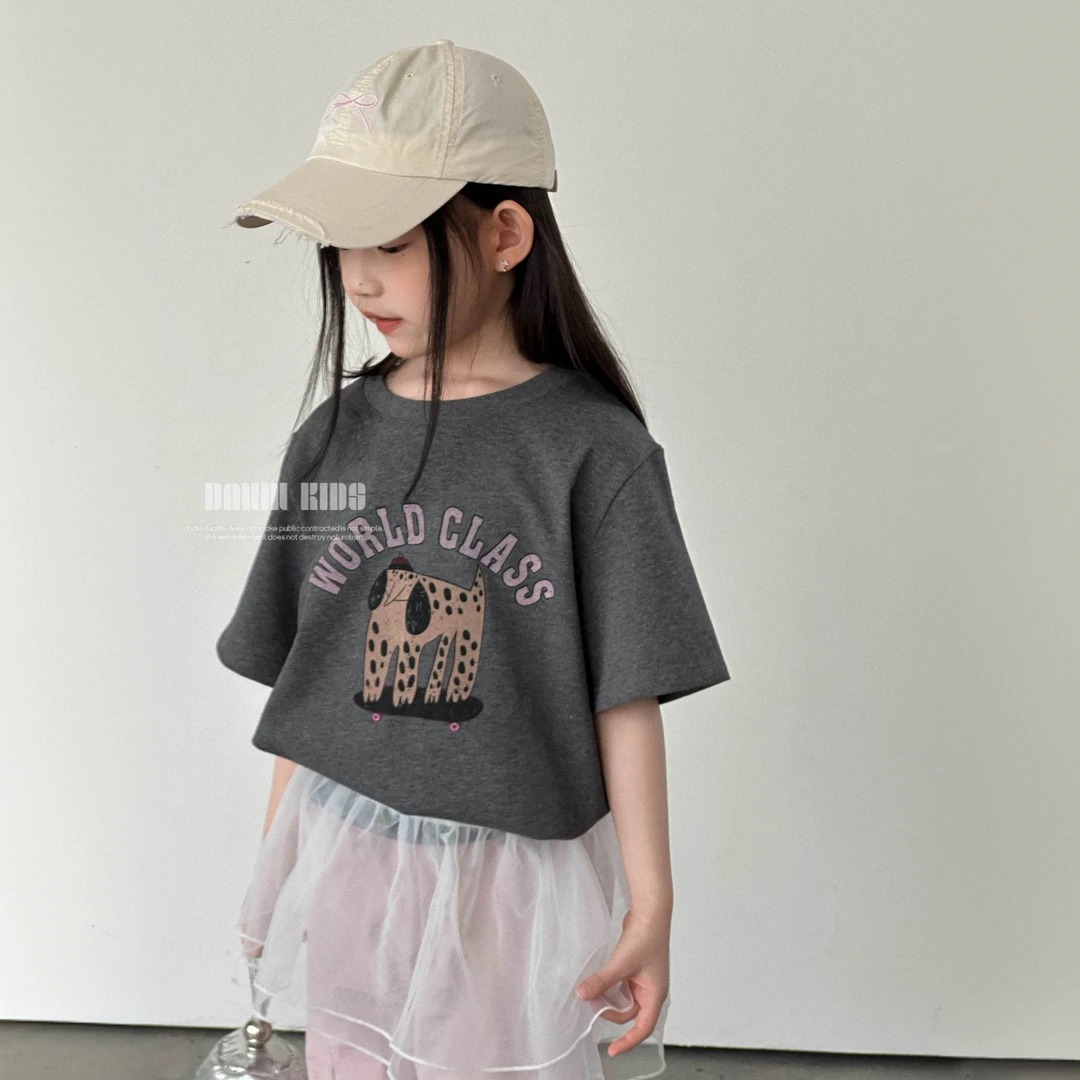 【嗒囜】230G双面精棉！直喷数码印花专柜工艺 女童夏季新款短袖T恤