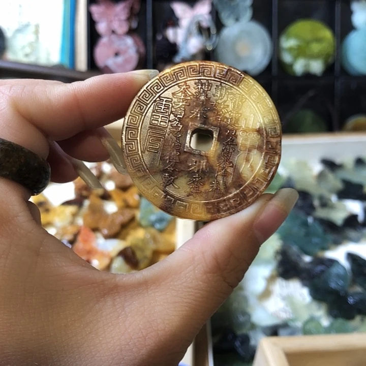 未镶嵌岫玉岫玉挂件