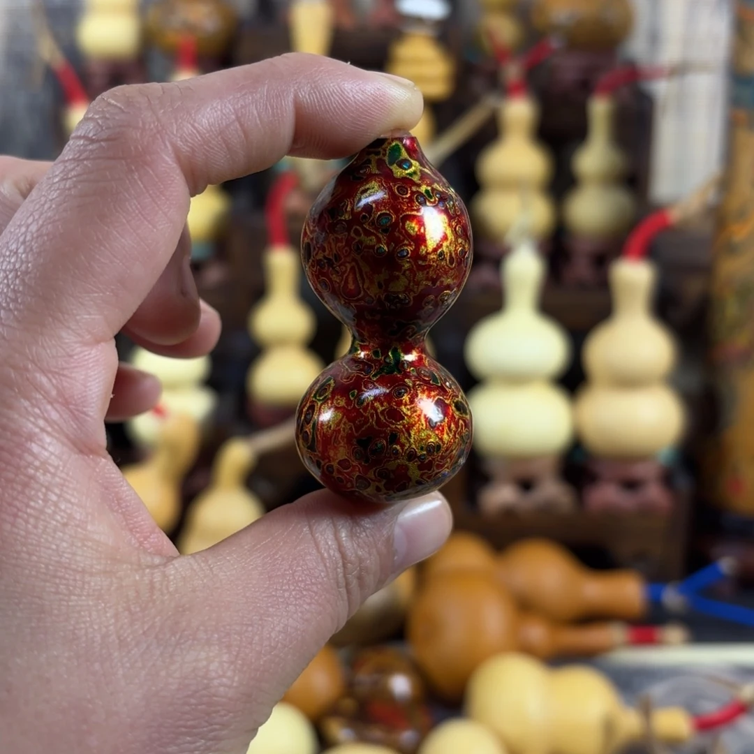 精工大漆螺钿工艺葫芦绕指柔