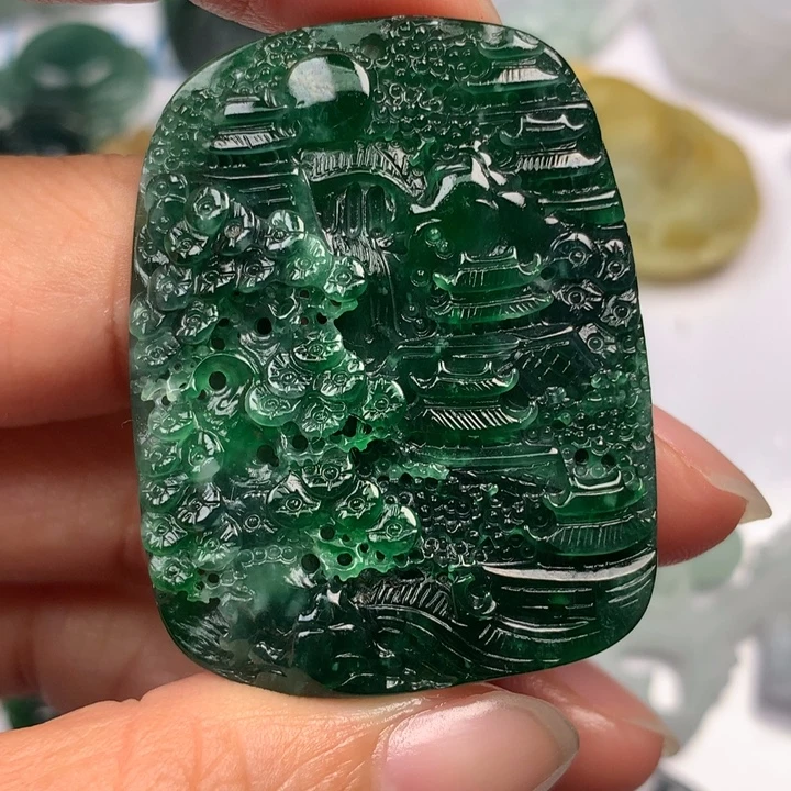 定制翡翠未镶嵌翡翠