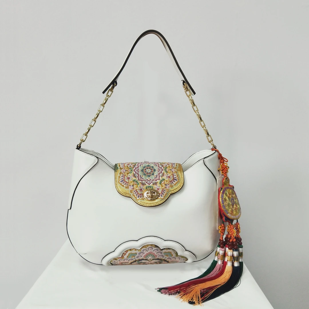 国风时尚元宝包、单肩包