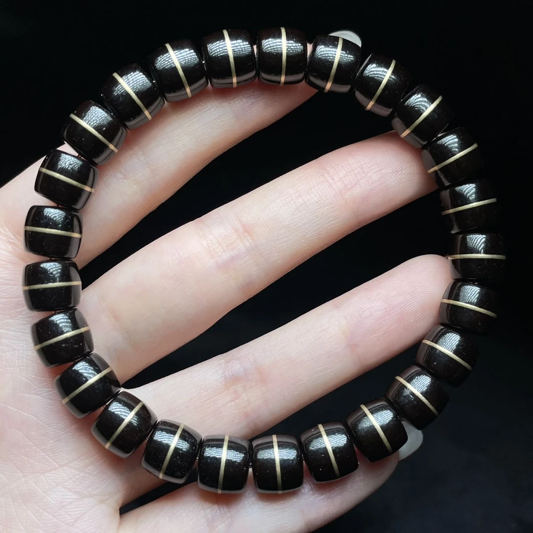 【曹掌柜精选】8 G46406-椰蒂手串（腰缠万贯）-9x8mm