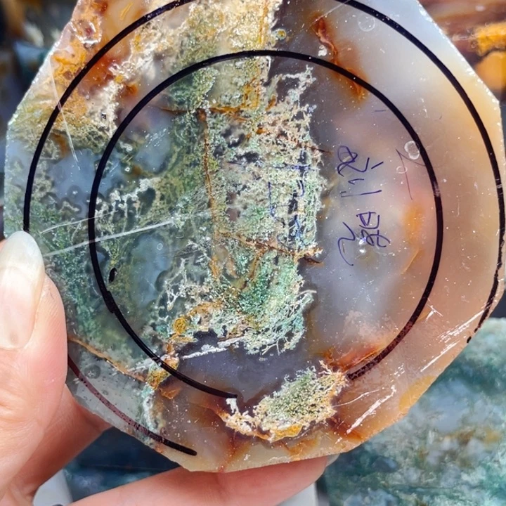 定制玛瑙刘*定制水草玛瑙手镯