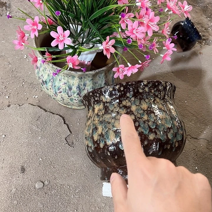 紫砂花盆花盆花盆