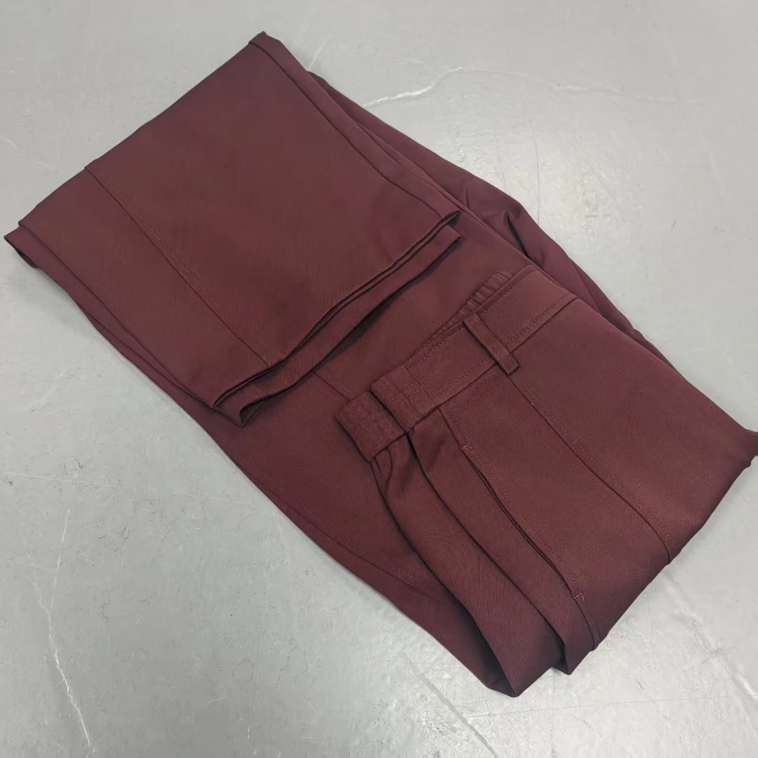 【南油玲姐】红色休闲裤80827