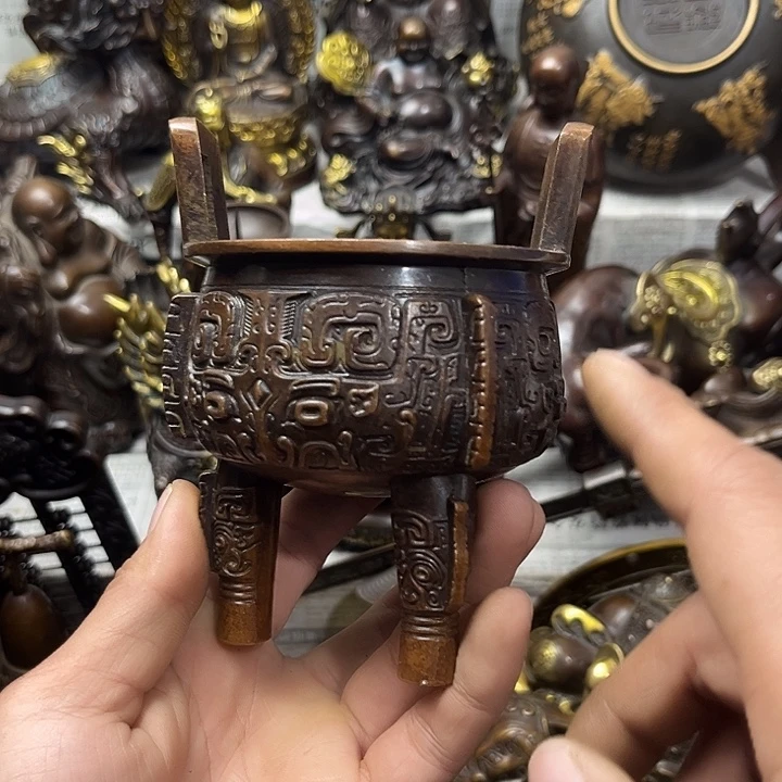 顺顺利利，铜器摆件